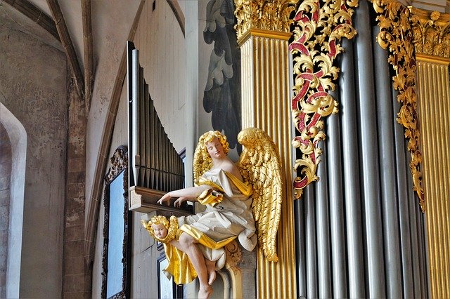 Free download Organ Freiberger Dom -  free photo or picture to be edited with GIMP online image editor