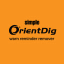 OrientDig Warn Reminder Remover (Simple Version)  screen for extension Chrome web store in OffiDocs Chromium
