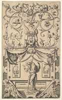 Free download Ornamental Panel with Figure of Saturn free photo or picture to be edited with GIMP online image editor