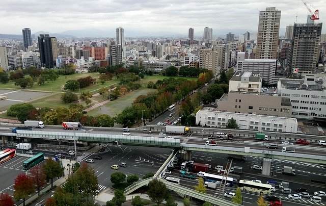 Free download Osaka Japan Naniwanomiyaato -  free photo or picture to be edited with GIMP online image editor