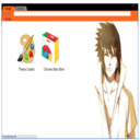 Otaku Theme  screen for extension Chrome web store in OffiDocs Chromium