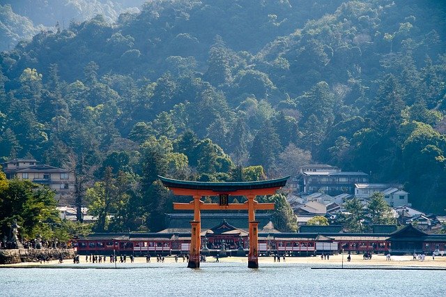 Free download o torii gate itsukushima shrine free picture to be edited with GIMP free online image editor