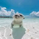 otter and lake wallpaper  screen for extension Chrome web store in OffiDocs Chromium