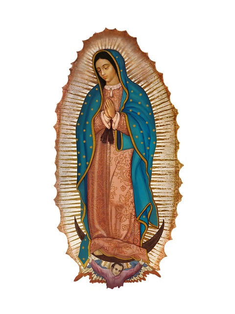 免费下载 Our Lady Of Guadalupe Virgin De - 免费插图，使用 GIMP 免费在线图像编辑器进行编辑