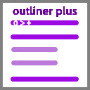 Outliner Plus  screen for extension Chrome web store in OffiDocs Chromium