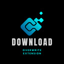 Overwrite Existing Downloads  screen for extension Chrome web store in OffiDocs Chromium