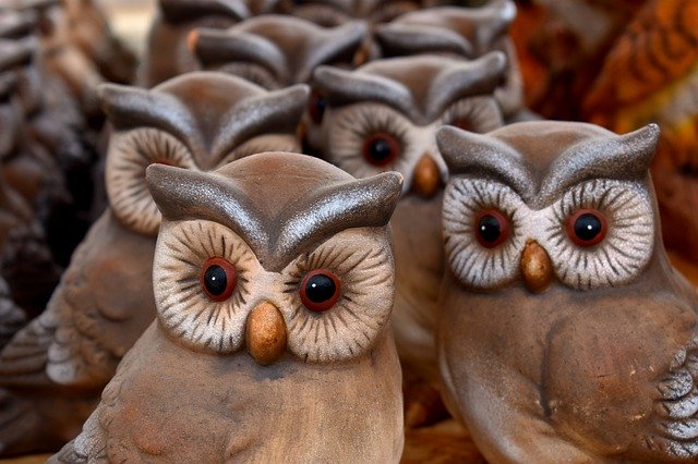 Free download Owl Object Terracotta -  free photo or picture to be edited with GIMP online image editor