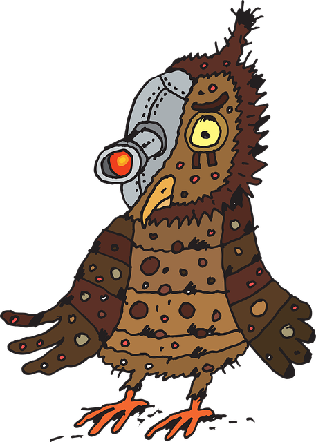 Free download Owl Terminator Bird - Free vector graphic on Pixabay free illustration to be edited with GIMP free online image editor