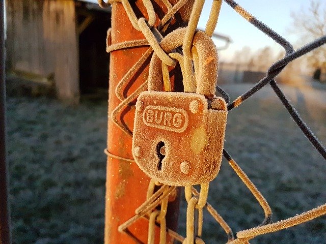 Téléchargement gratuit de Padlock Rust - photo ou image gratuite à modifier avec l'éditeur d'images en ligne GIMP