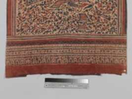 Free download Painted Textile Depicting Celestial Musicians free photo or picture to be edited with GIMP online image editor