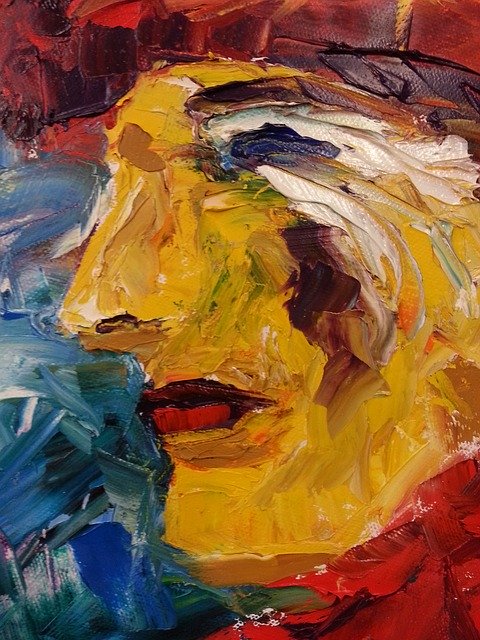 Free download Painting Face Abstract -  free illustration to be edited with GIMP free online image editor