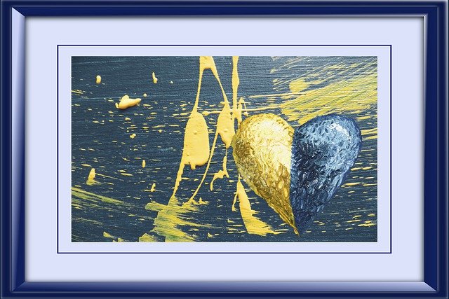 Free download painting frame ukraine heart paint free picture to be edited with GIMP free online image editor