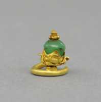 Free download Pair of Ear Clips with Bead in Four-Prong Lotus Base Setting free photo or picture to be edited with GIMP online image editor