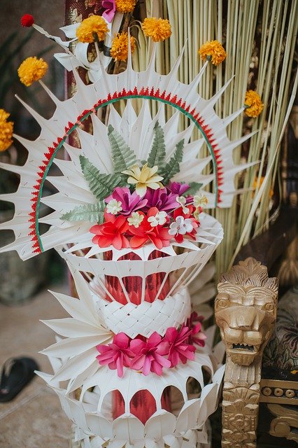 Free download Pajegan Balinese Decoration Floral -  free free photo or picture to be edited with GIMP online image editor