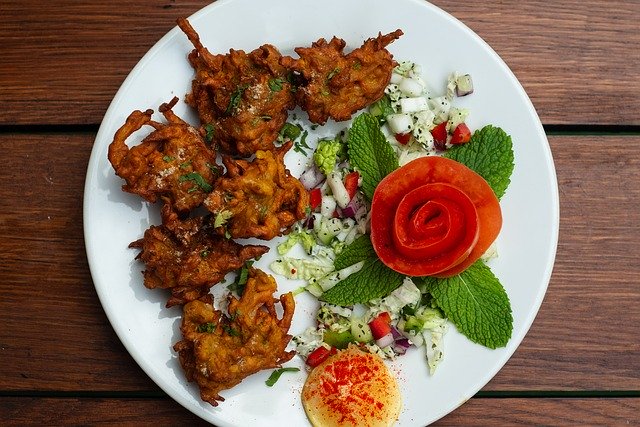 Free download Pakora Indian Food Kitchen -  free photo or picture to be edited with GIMP online image editor