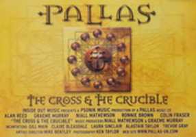 Free download Pallas - The Cross And The Crucible flyer free photo or picture to be edited with GIMP online image editor