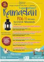 Free download Pamflet Mujur Kajian Ramadan 1436 H free photo or picture to be edited with GIMP online image editor