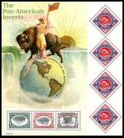Free download Pan American Inverts Stamps free photo or picture to be edited with GIMP online image editor