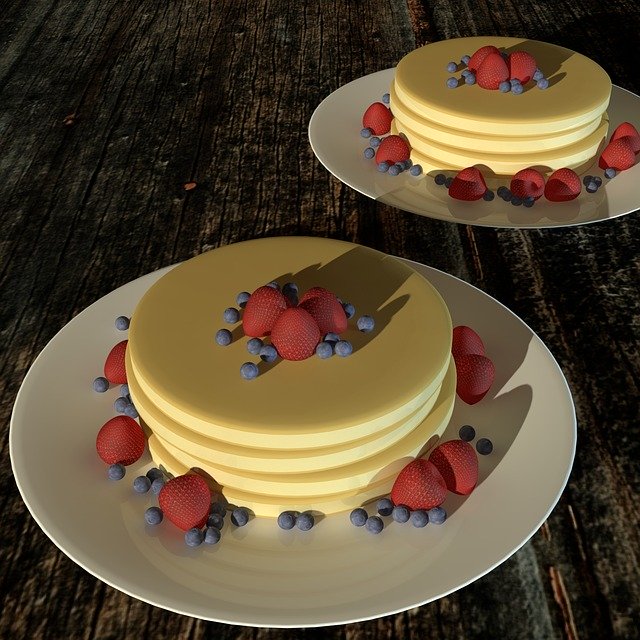 Free download Pancake Food Dessert -  free illustration to be edited with GIMP free online image editor