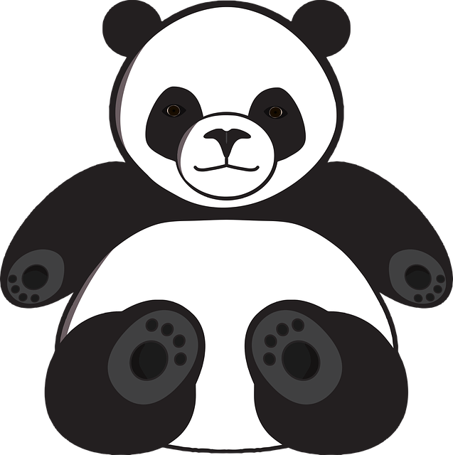 Free download Panda Giant-Panda - Free vector graphic on Pixabay free illustration to be edited with GIMP free online image editor