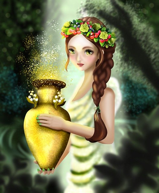 Free download Pandora Women Greek Mythology -  free illustration to be edited with GIMP free online image editor