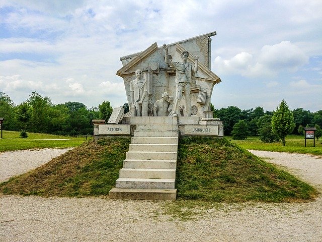 Free download Pan-European Picnic Monument -  free photo or picture to be edited with GIMP online image editor