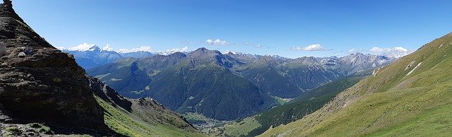 Descarga gratuita Panorama Italy Alps: foto o imagen gratuita para editar con el editor de imágenes en línea GIMP