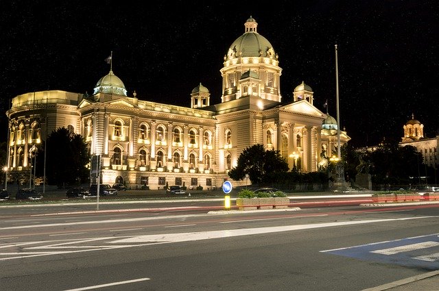 免费下载全景 Skupstina Beograd 塞尔维亚 - 可使用 GIMP 在线图像编辑器编辑的免费照片或图片