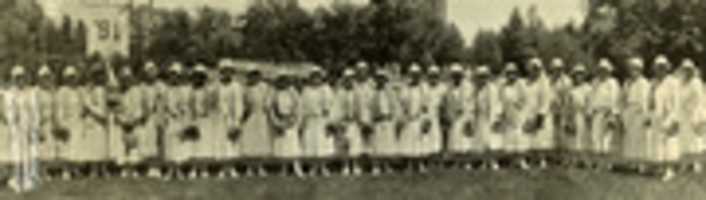 Free download Panoramic Photo of the Wellesley Class Of 1891 45th Reunion, 1936 free photo or picture to be edited with GIMP online image editor