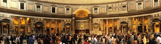 Free download Pantheon Basilica Church -  free photo or picture to be edited with GIMP online image editor