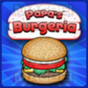 Papas Burgeria Unblocked Game Launcher  screen for extension Chrome web store in OffiDocs Chromium