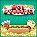 Papas Hot Doggeria Unblocked Game  screen for extension Chrome web store in OffiDocs Chromium
