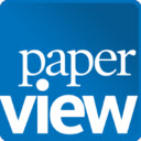 Paperview Publisher  screen for extension Chrome web store in OffiDocs Chromium