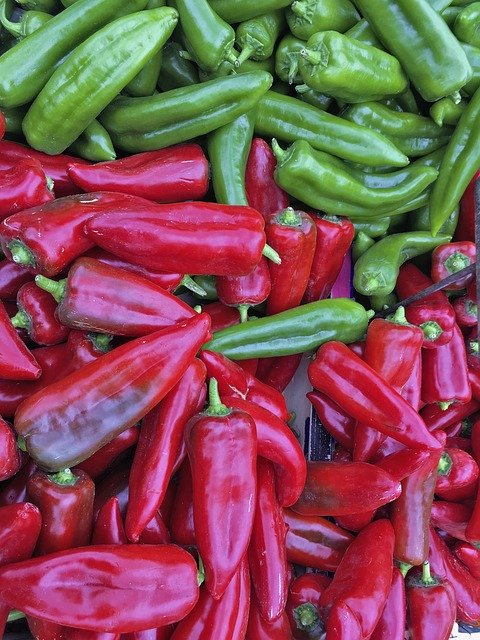 Free download Paprika Vegetables Red -  free photo or picture to be edited with GIMP online image editor