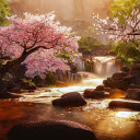 Paradise flowerstream  screen for extension Chrome web store in OffiDocs Chromium