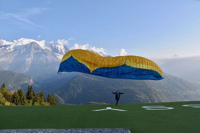 Free download paragliding paraglider flight veil free picture to be edited with GIMP free online image editor