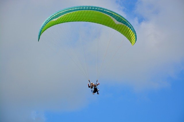 Kostenloser Download Paragliding Paraglider Sailing - kostenloses Foto oder Bild zur Bearbeitung mit GIMP Online-Bildbearbeitung