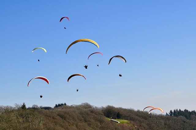 Free download Paragliding Paraglider Sails Of -  free photo or picture to be edited with GIMP online image editor
