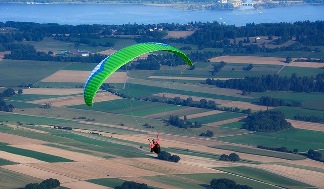 Free download Paragliding Paraglider Sport -  free photo or picture to be edited with GIMP online image editor