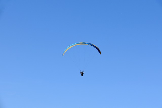 Free download paragliding paraglider veil free picture to be edited with GIMP free online image editor