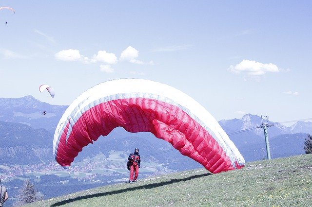 Free download Paragliding Sport Adrenaline -  free free photo or picture to be edited with GIMP online image editor