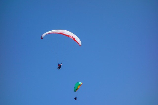 Free download Paragliding Sport Sky -  free photo or picture to be edited with GIMP online image editor