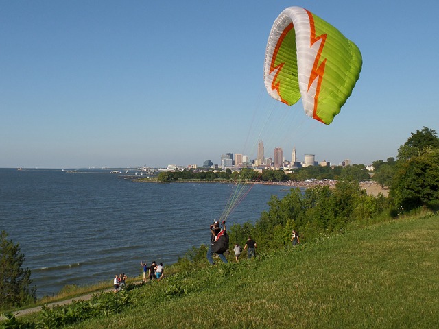 Free download parasailing lakewood park lakewood oh free picture to be edited with GIMP free online image editor