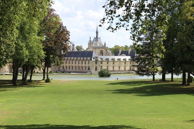 Téléchargement gratuit du château du parc des arbres - photo ou image gratuite à éditer avec l'éditeur d'images en ligne GIMP