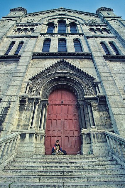 Free download Paris Church Sacre Coeur -  free photo or picture to be edited with GIMP online image editor