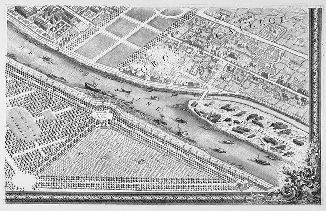 Download gratuito Mappa della città di Parigi - illustrazione gratuita da modificare con l'editor di immagini online gratuito di GIMP