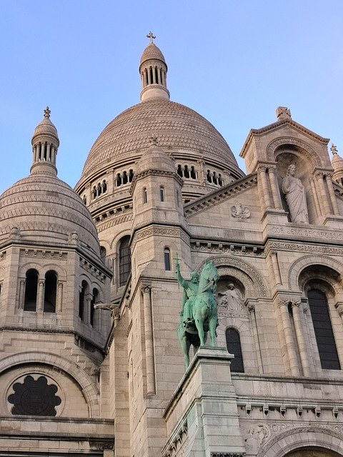 Paris France Sacred Heart'ı ücretsiz indirin - GIMP çevrimiçi görüntü düzenleyici ile düzenlenecek ücretsiz fotoğraf veya resim