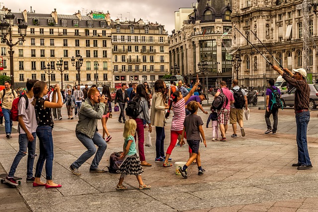 Free download paris small street scene city free picture to be edited with GIMP free online image editor