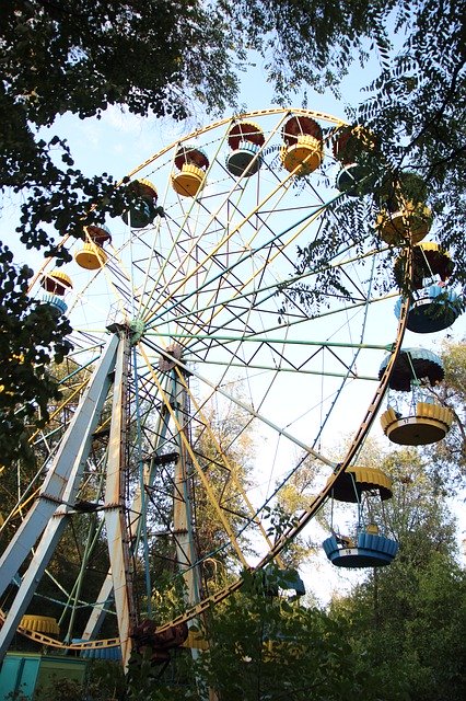Free download Park Attractions Entertainment -  free photo or picture to be edited with GIMP online image editor