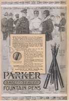 Free download Parker Lucky Curve Safety Sealed Fountain Pens, Used by Officers and Men in All Branches of the Service, free photo or picture to be edited with GIMP online image editor